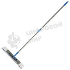 Швабра для пола BRILLIANCE с насадкой из микрофибры с абразивом, телескопич. рукоятка 120см