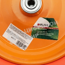 Колесо Palisad полиуретановое 4.80/4-8 длина оси 90 мм, подшипник 12 мм
