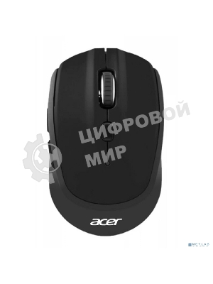 Мышь беспроводная Acer OMR050 черный, 1600 dpi, радиоканал, Bluetooth, USB, кнопки - 6