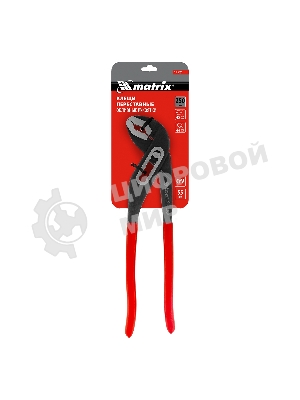 Переставные клещи Matrix 250 мм, хром-ванадий, обливные рукоятки