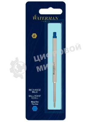 Стержень шариковый Waterman Standard Maxima (CW1964016) F 0.8мм синие чернила блистер