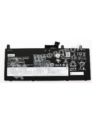 Аккумуляторная батарея для ноутбука Lenovo ThinkPad X13s (L21M4P76) 7.74V 49.5WH
