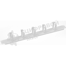 Кабельный органайзер горизонтальный Sysmatrix SA 0020.014 односторонний кольца 1U шир.:19