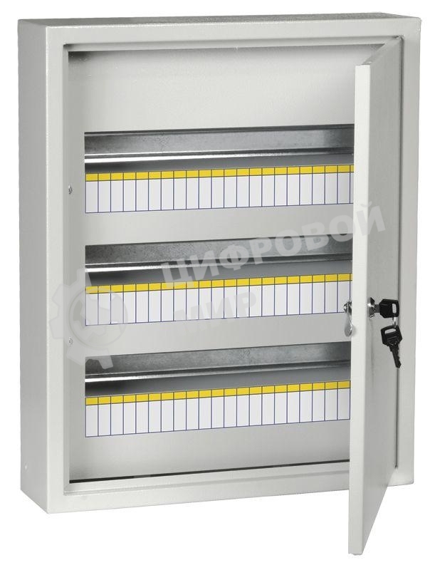 Корпус металлический ЩРн-54з-1 36 УХЛ3 IP31 IEK MKM14-N-54-31-Z