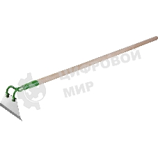 Мотыга из нержавеющей стали с черенком РОСТОК 90х50х1290 мм