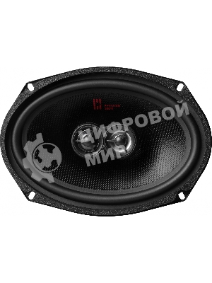 Колонки автомобильные Ural АК-М М (без решетки) 280Вт 92дБ 4Ом 15x23см (6x9дюйм) (ком.:2кол.) коаксиальные однополосные