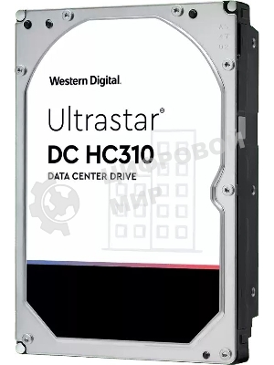 Жесткий диск Western Digital HGST SAS 3.0 6Tb 0B36047 HUS726T6TAL5204 Ultrastar 7K6 (7200rpm) 256Mb 3.5