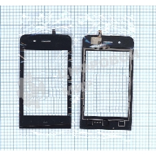 Сенсорное стекло (тачскрин) для Explay Easy черное