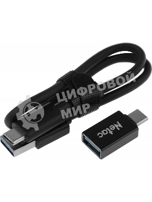 Внешний SSD Netac Z SLIM, 2TB, USB 3.2 Gen 2 Type-C, R/W 550/480, черный