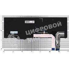 Клавиатура для ноутбука Lenovo Thinkpad P16s T16 gen1 черная