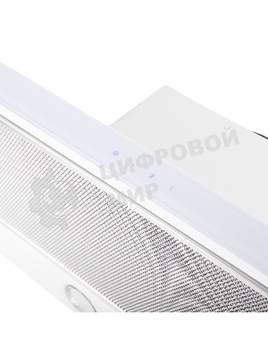 Вытяжка встраиваемая Maunfeld Ouse Touch Glass 60 белый, 60 см, 750 куб. м/ч, 48 дБ