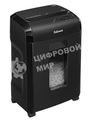 Шредер Fellowes Powershred 10M FS-4630601 DIN P-5, 2х15мм, 10лст., 19лтр., Safety Lock, с микрорезкой