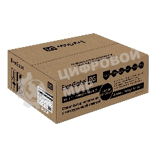 Стабилизатор напряжения ExeGate Master Turbo AVS-8000 (8000ВА, 100-265В, цветной дисплей, 220В±8%, КПД 98%, 5 уровней защиты, задержка, усиленный метал.корпус, клем.колодка+евророзетка, RTL)