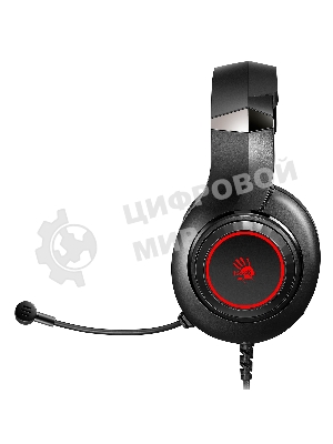 Гарнитура Bloody G220 чёрный, проводная, подсветка