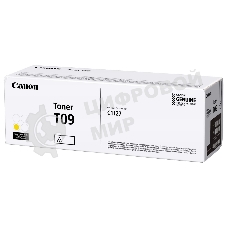 Тонер Canon T09 YL 3017C006 желтый туба для копира i-SENSYS X C1127iF, C1127i, C1127P