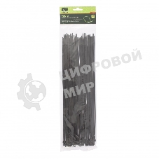 Хомуты Сибртех, 350 х 4,8 мм, пластиковые, черные, 50 шт.