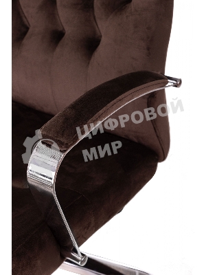 Кресло Бюрократ T-9928SL Fabric Italia 6 коричневый, ткань