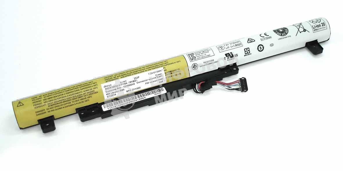 Аккумуляторная батарея для ноутбука Lenovo Flex 2-14 Flex 2-1532Wh Orig