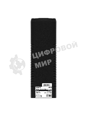 Источник бесперебойного питания ExeGate Power NB-1000.LED.AVR.4C13.USB (1000VA/650W, LED, AVR, 4*C13, USB, батарея 12V 9Ah, черный)