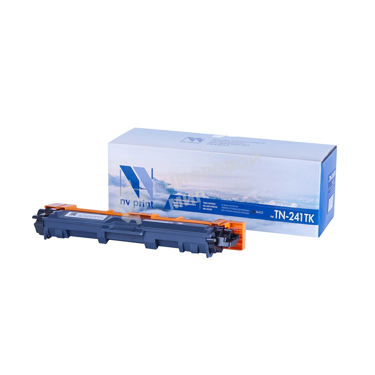 Картридж NVPrint совместимый Brother TN-241T черный для HL-3140CW/3150CDW/3170CDW/DCP-9020CDW/MFC-9140CDN/9330CDW/9340CDW (2500k)