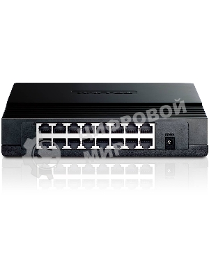Коммутатор TP-Link SMB TL-SF1016D Коммутатор 16-port 10/100M Desktop Switch, 16 10/100M RJ45 ports, Plastic case