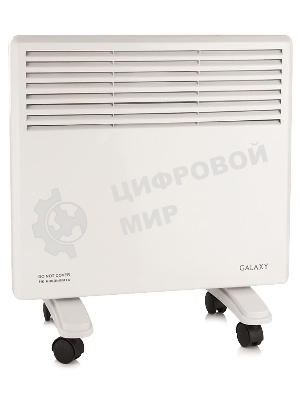 Конвектор электрический Galaxy GL 8226 белый, 1200 Вт, 12 м2, термостат