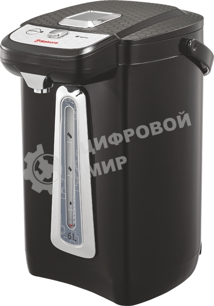 Термопот Sakura SA-1346BS 6.0л подсветка черный