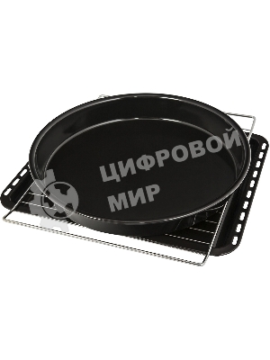 Мини-печь Maunfeld Мини-печь Maunfeld/ширина 60 см, механическое управление, 45 л,конвекция, черный+стекло,фурнитура бронза