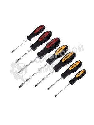 Набор отверток 7 предметов (крестовые и шлицевые) Rexant