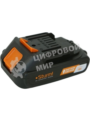Шуруповерт Sturm! CD3618T, Аккумуляторная, 18В, 2 АКБ, Кейс