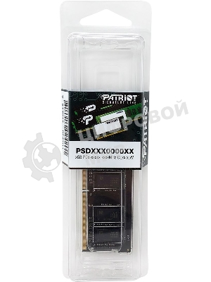 Оперативная память Patriot Signature, DDR4, 16GB (1x16 GB), 3200 MHz, CL22, SO-DIMM