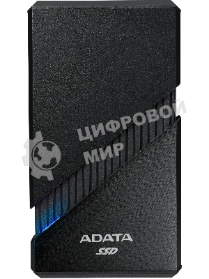 Внешний SSD ADATA SE920, 1Tb, USB 4 Type-C, R/W 3800/3700, черный