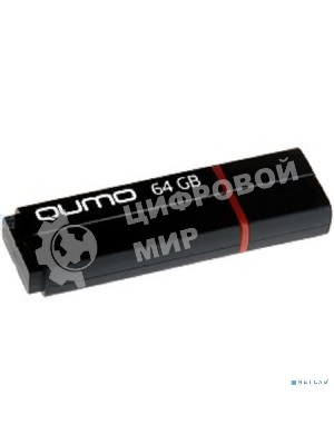 Флешка USB 3.0 QUMO 64Gb, Speedster черный