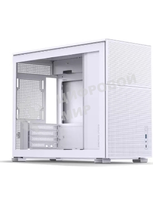 Корпус без блока питания Case JONSBO D31 MESH, Mini-Tower, TG, no fan, 1xUSB-A 3.2 + 1xUSB-C 3.2, mATX, mDTX, mITX White