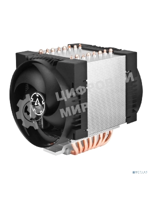 Вентилятор для процессора Arctic Freezer 4U-M Rev. 2 серебристый/черный, 120 мм, алюминий/медь, 2300 об/мин, 40 дБ, 4 pin, 350 Вт, 145 мм