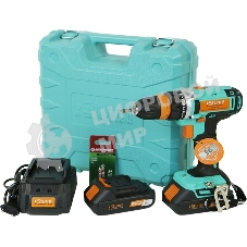Шуруповерт Sturm! CD3618T, Аккумуляторная, 18В, 2 АКБ, Кейс