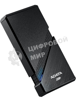 Внешний SSD ADATA SE920, 1Tb, USB 4 Type-C, R/W 3800/3700, черный