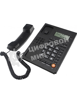 Телефон проводной Ritmix RT-420 черный