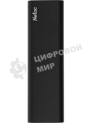 Внешний SSD Netac Z SLIM, 2TB, USB 3.2 Gen 2 Type-C, R/W 550/480, черный