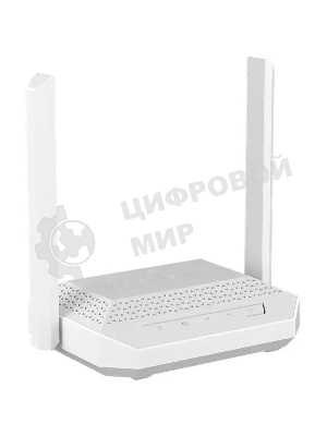 Гигабитный интернет-центр Keenetic Racer KN-4010 с Mesh Wi-Fi 6 AX3000, 2 портами Gigabit Ethernet и переключателем режима роутер/ретранслятор