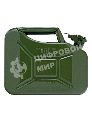 Канистра для ГСМ, металлическая, 10 литров Stels