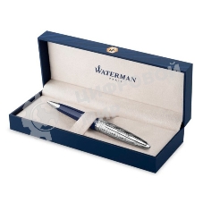 Ручка шариковая Waterman Carene L`Essence du Bleu (CW2166425) LaqBlue CT, M, синие чернила, подарочная коробка
