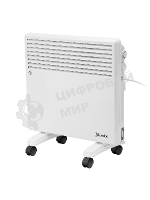 Конвектор электрический MTX CH-1000, белый, 1000 Вт, 10 м2, термостат