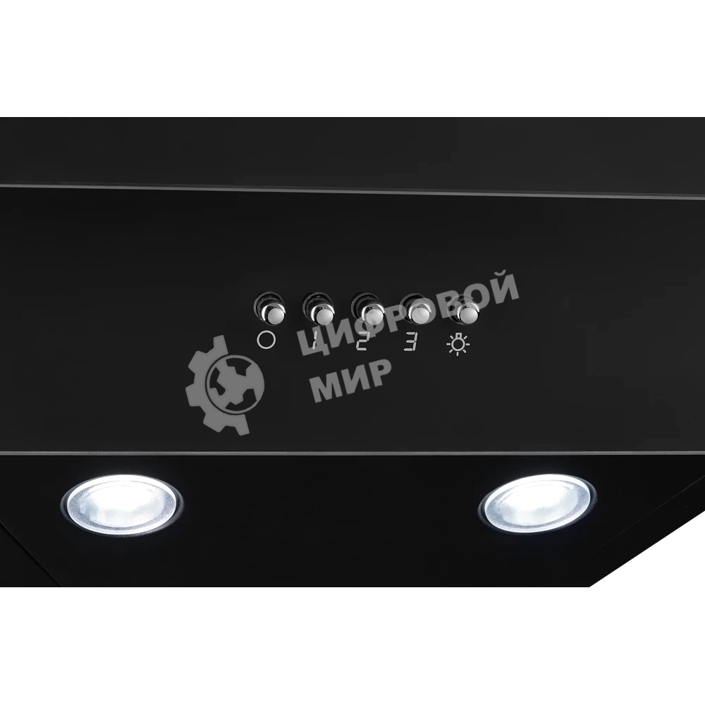 Вытяжка наклонная Monsher ROUEN 50 Noir Verre черный, 50 см, 700 куб. м/ч, 53 дБ