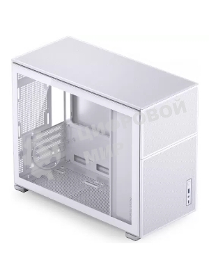 Корпус без блока питания Case JONSBO D31 MESH, Mini-Tower, TG, no fan, 1xUSB-A 3.2 + 1xUSB-C 3.2, mATX, mDTX, mITX White