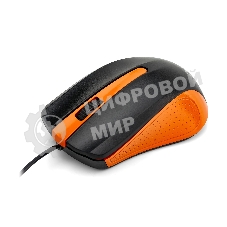 Мышь проводная ExeGate Professional Standard SH-9030BO черный/оранжевый, 1200 dpi, USB, кнопки - 3