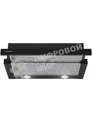 Вытяжка встраиваемая Maunfeld VS Fast 60 черный, 60 см, 850 куб. м/ч, 47 дБ