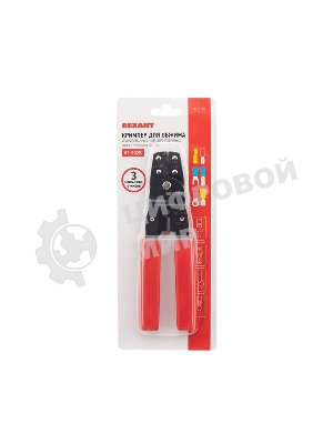 Инструменты Rexant HT-202B (12-3032) Кримпер для обжима изолированных и неизолированных клемм 0.10 - 6.0 мм (TL-202B)