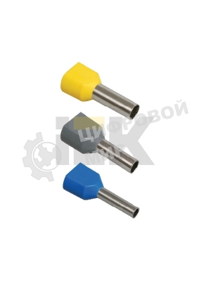 Наконечник-гильза изол. НГИ2 0.5-8 оранж. (уп. 100 шт) IEK UTE10-D1-8-100