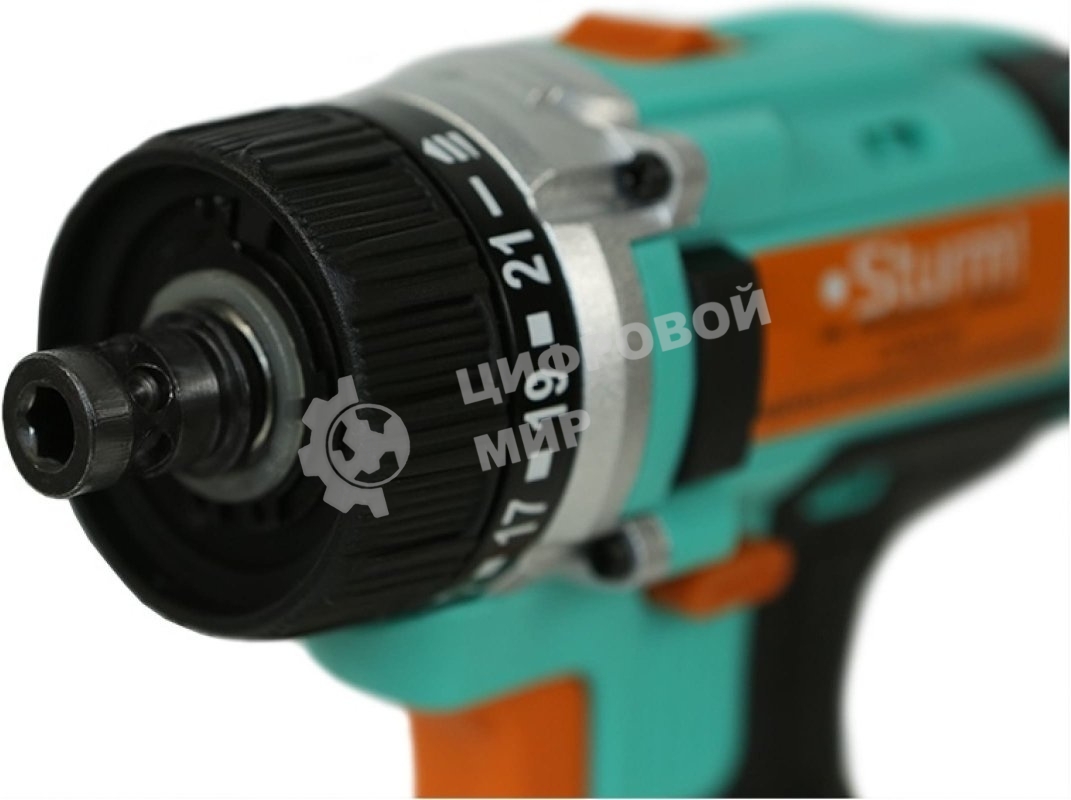 Шуруповерт Sturm! CD3618T, Аккумуляторная, 18В, 2 АКБ, Кейс